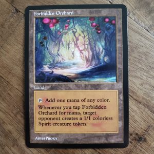 Conquering the competition with the power of Forbidden Orchard A #mtg #magicthegathering #commander #tcgplayer Land