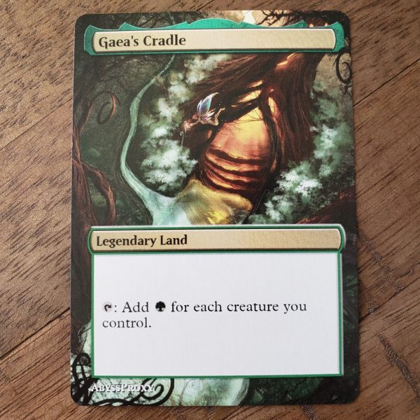Conquering the competition with the power of Gaeas Cradle C #mtg #magicthegathering #commander #tcgplayer Extended Art