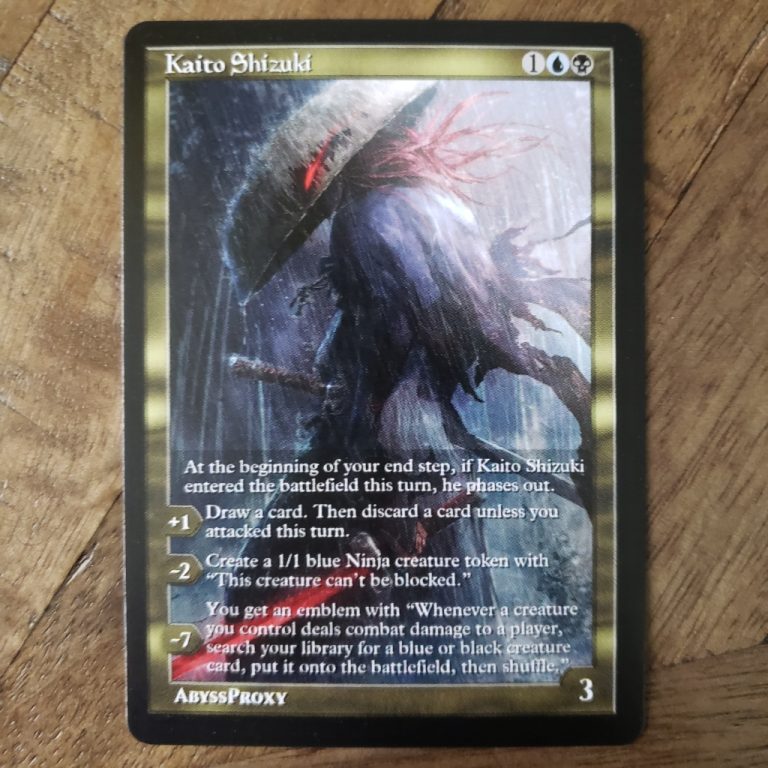 Kaito Shizuki #A - MTG - Abyss Proxy Shop: Enhance Your Commander and ...