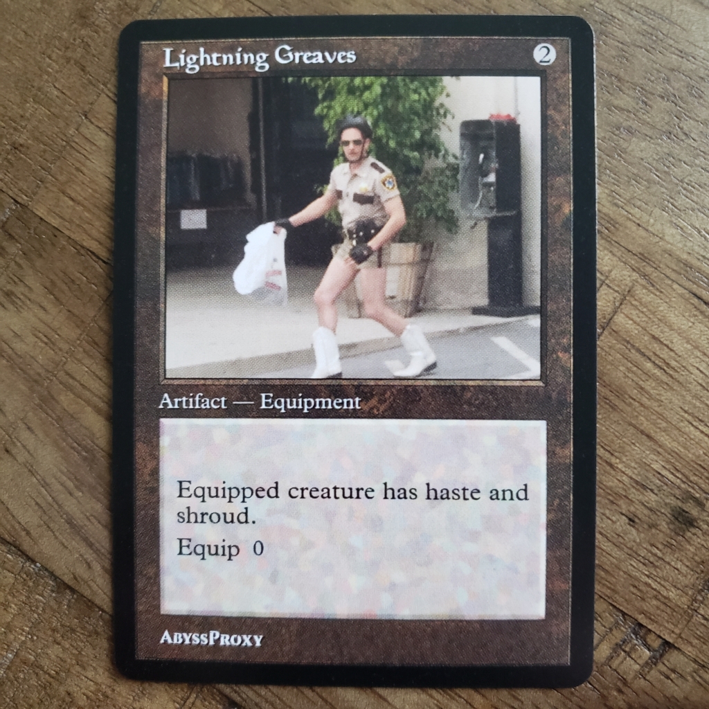 Lightning Greaves #A - Abyss Proxy Shop