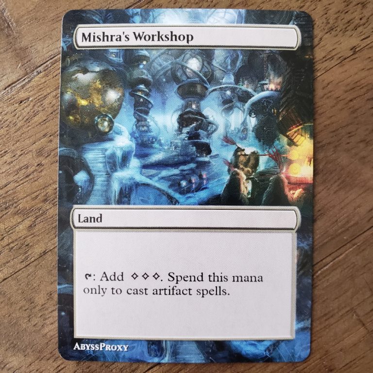 Mishra's Workshop #B - MTG - Abyss Proxy Shop: Enhance Your Commander ...