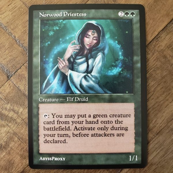 Conquering the competition with the power of Norwood Priestess A #mtg #magicthegathering #commander #tcgplayer Creature