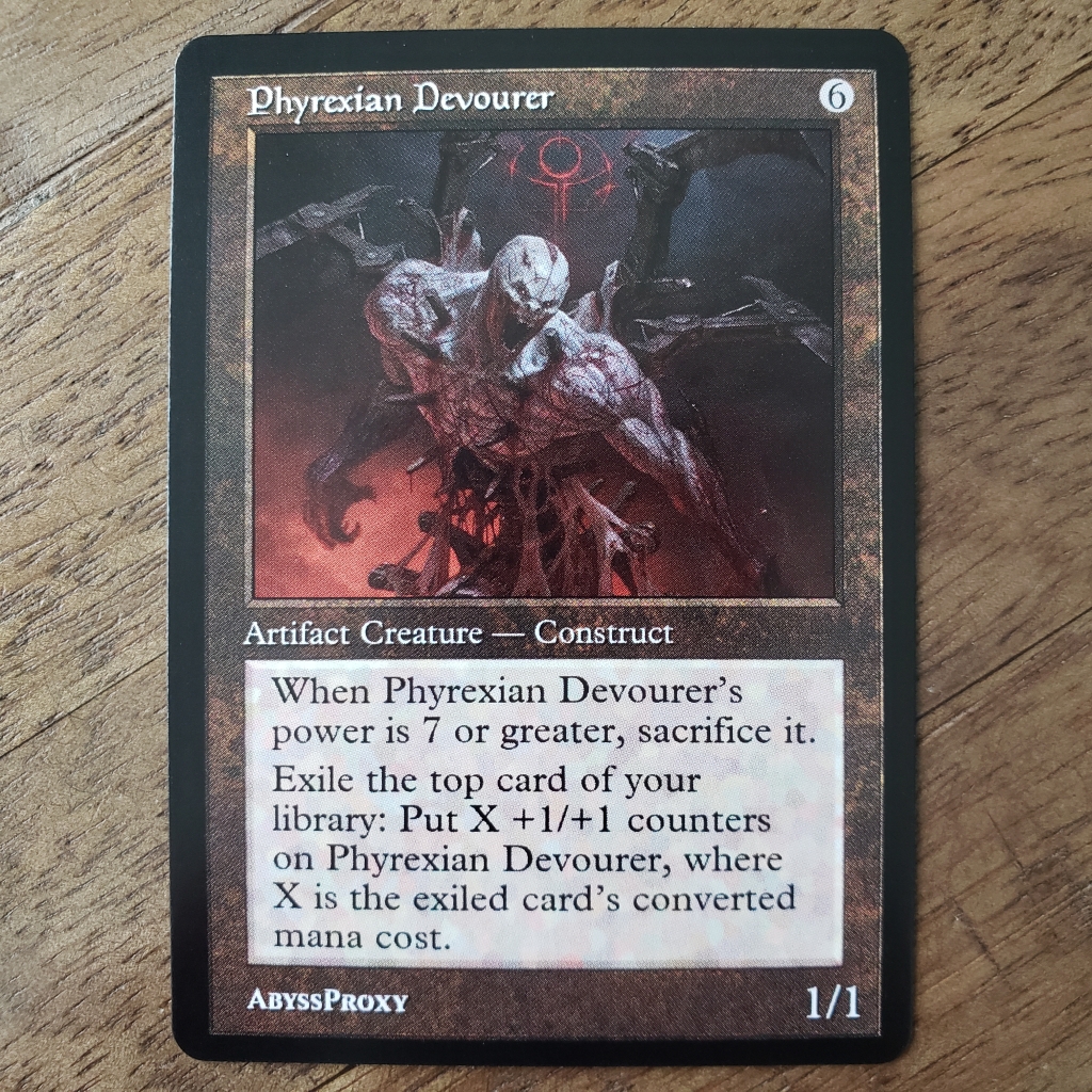 Phyrexian Devourer A Abyss Proxy Shop