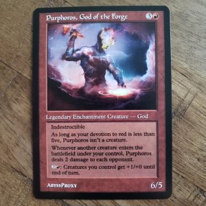Conquering the competition with the power of Purphoros God of the Forge A #mtg #magicthegathering #commander #tcgplayer Creature