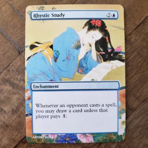 Conquering the competition with the power of Rhystic Study E #mtg #magicthegathering #commander #tcgplayer Blue