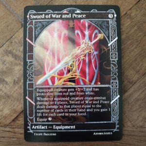 Conquering the competition with the power of Sword of War and Peace C #mtg #magicthegathering #commander #tcgplayer Artifact