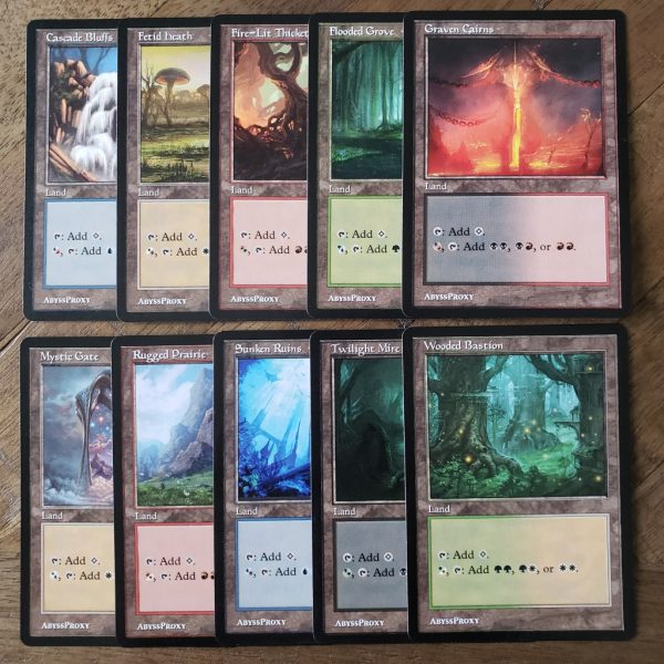 Conquering the competition with the power of 1x Filter Lands Set A #mtg #magicthegathering #commander #tcgplayer Land
