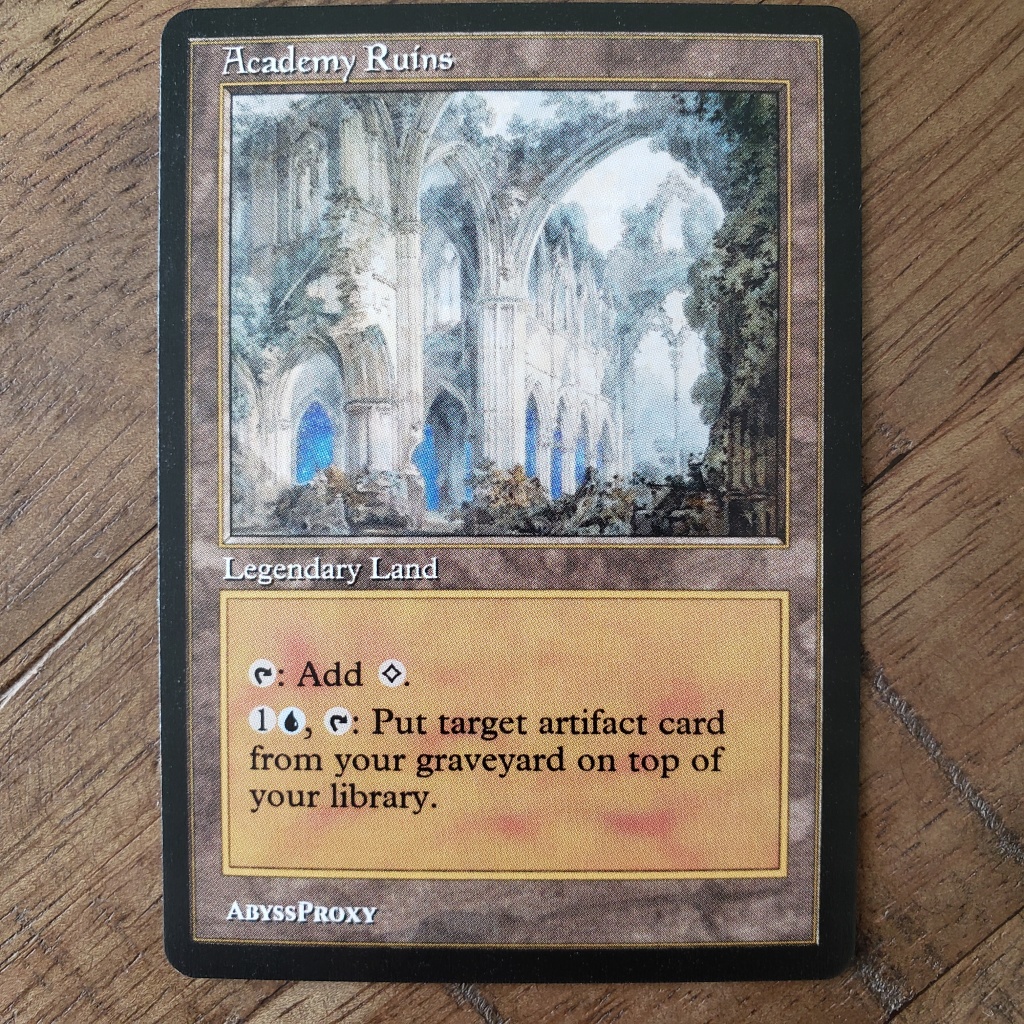 Academy Ruins B - MTG - Abyss Proxy Shop: Enhance Your Commander and EDH  Decks with MTG Proxies