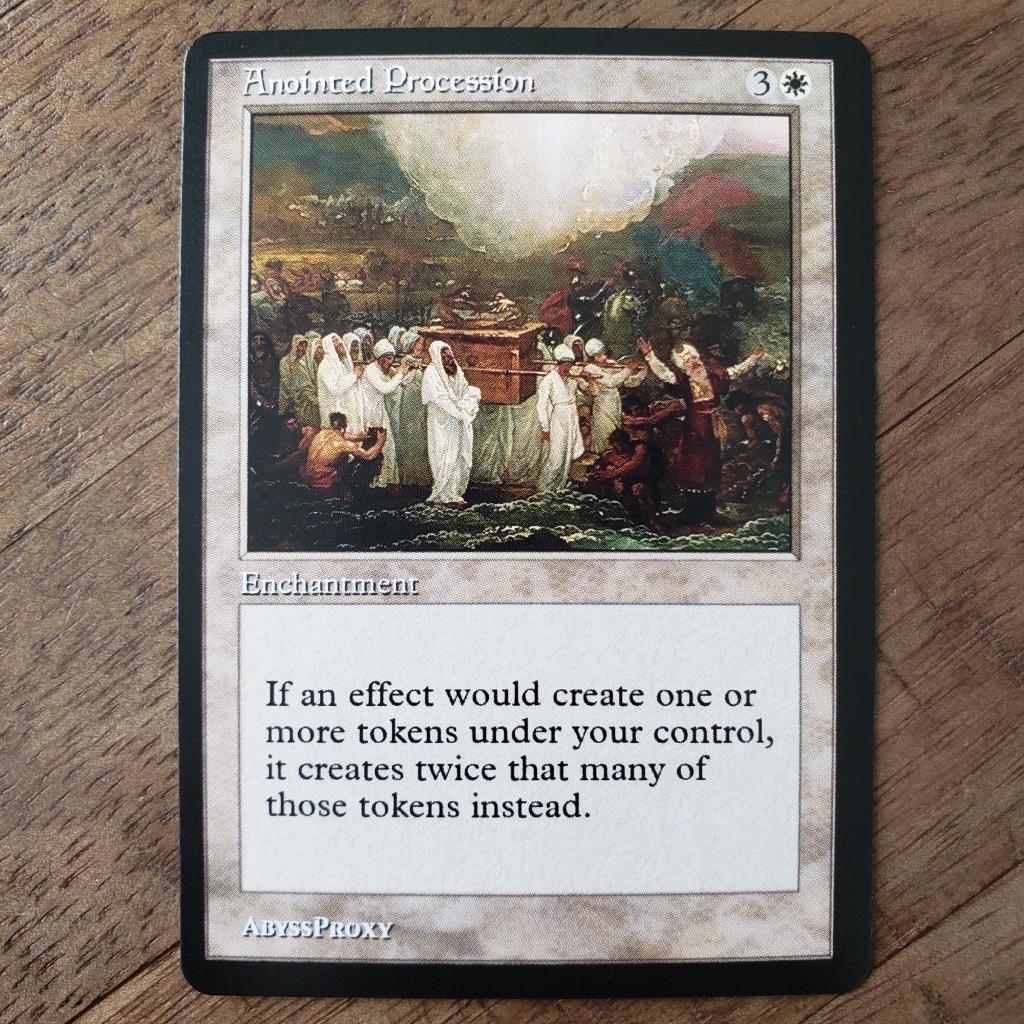 Anointed Procession #A - MTG - Abyss Proxy Shop: Enhance Your 