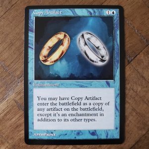 Conquering the competition with the power of Copy Artifact A #mtg #magicthegathering #commander #tcgplayer Blue