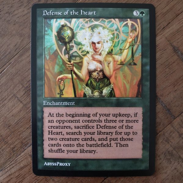 Conquering the competition with the power of Defense of the Heart A #mtg #magicthegathering #commander #tcgplayer Enchantment