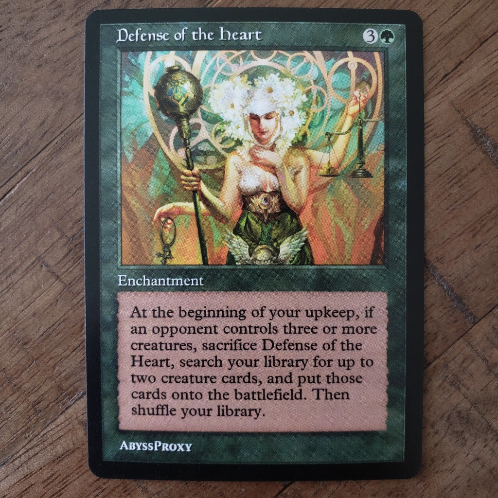 Defense of the Heart #A - MTG - Abyss Proxy Shop: Enhance
