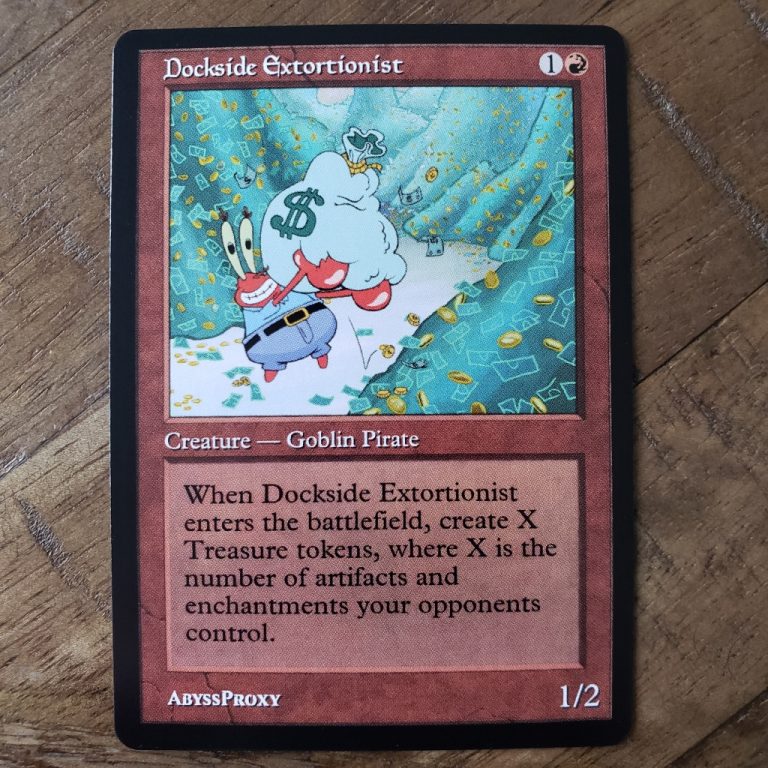 Dockside Extortionist #b - Mtg - Abyss Proxy Shop: Enhance Your 