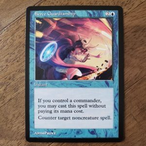 Conquering the competition with the power of Fierce Guardianship A #mtg #magicthegathering #commander #tcgplayer Blue