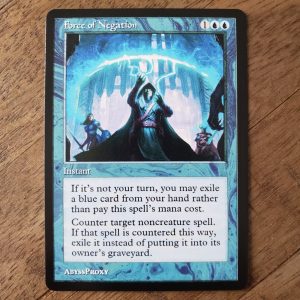 Conquering the competition with the power of Force of Negation A #mtg #magicthegathering #commander #tcgplayer Blue