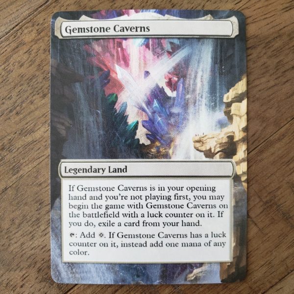 Conquering the competition with the power of Gemstone Caverns B #mtg #magicthegathering #commander #tcgplayer Extended Art