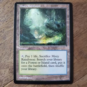 Conquering the competition with the power of Misty Rainforest A #mtg #magicthegathering #commander #tcgplayer Land