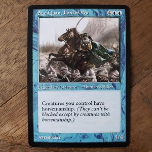 Conquering the competition with the power of Sun Quan Lord of Wu A #mtg #magicthegathering #commander #tcgplayer Blue