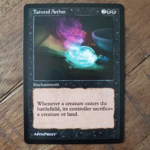 Conquering the competition with the power of Tainted Aether A #mtg #magicthegathering #commander #tcgplayer Black