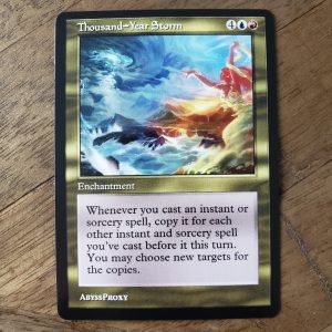 Conquering the competition with the power of Thousand Year Storm A #mtg #magicthegathering #commander #tcgplayer Enchantment