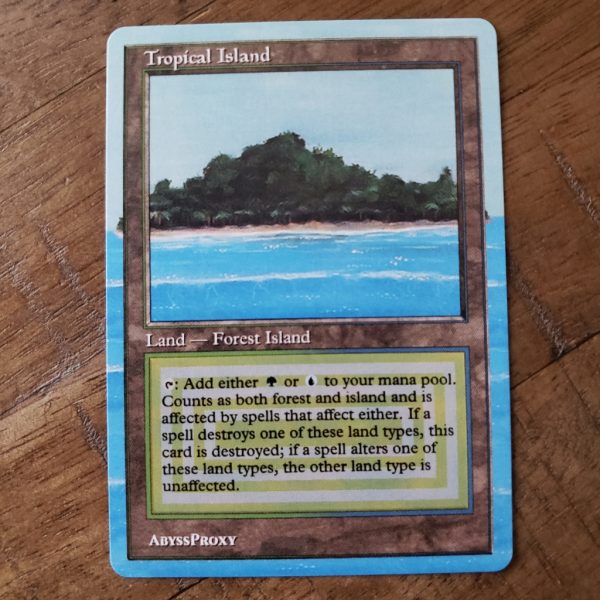 Conquering the competition with the power of Tropical Island C #mtg #magicthegathering #commander #tcgplayer Land