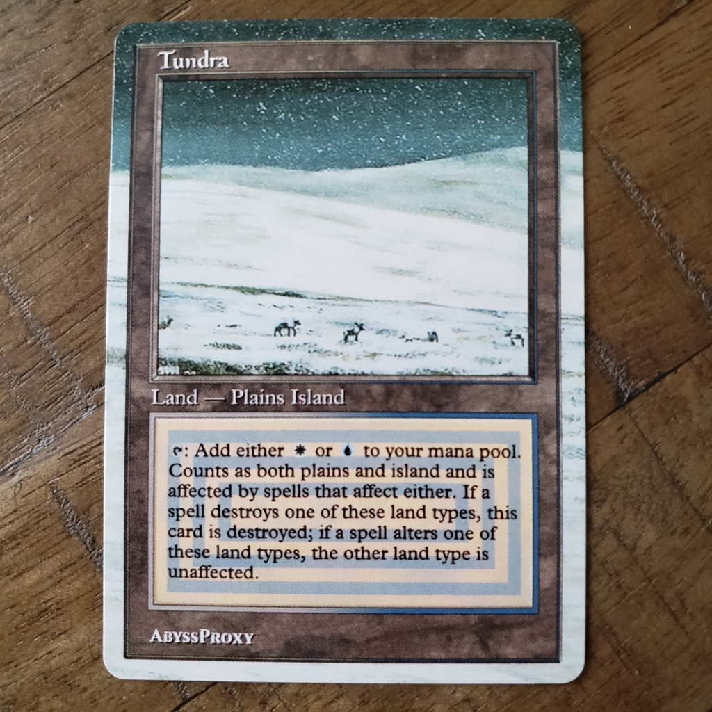 Tundra #C - MTG - Abyss Proxy Shop: Enhance Your Commander and EDH