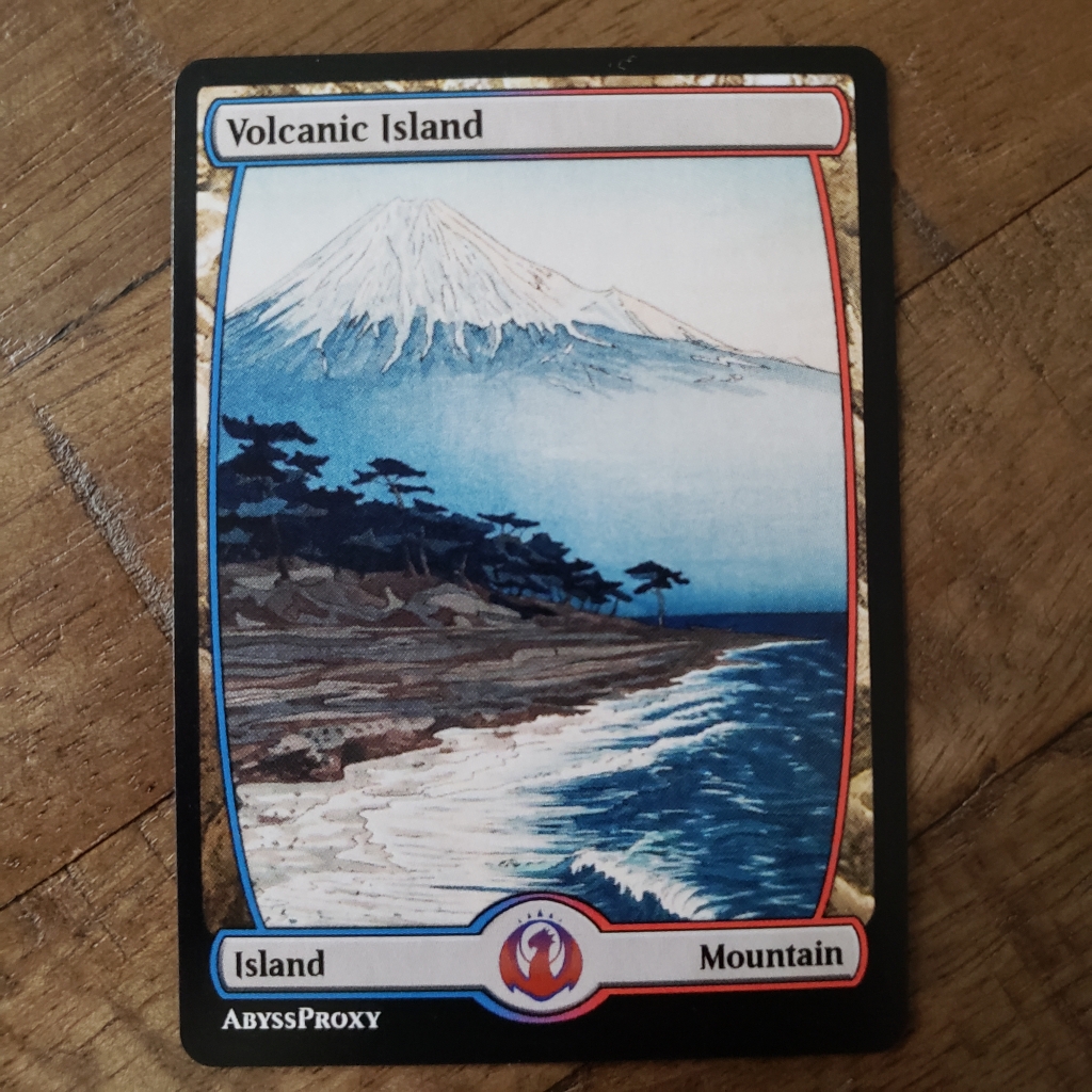 Volcanic Island #B - Abyss Proxy Shop: Enhance Your Commander and EDH Decks  with MTG Proxies