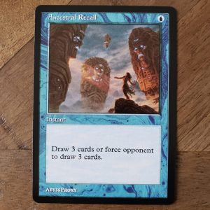 Conquering the competition with the power of Ancestral Recall A #mtg #magicthegathering #commander #tcgplayer Blue