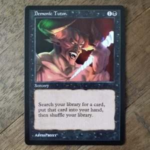 Conquering the competition with the power of Demonic Tutor B #mtg #magicthegathering #commander #tcgplayer Black