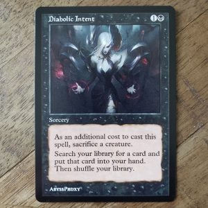Conquering the competition with the power of Diabolic Intent A #mtg #magicthegathering #commander #tcgplayer Black