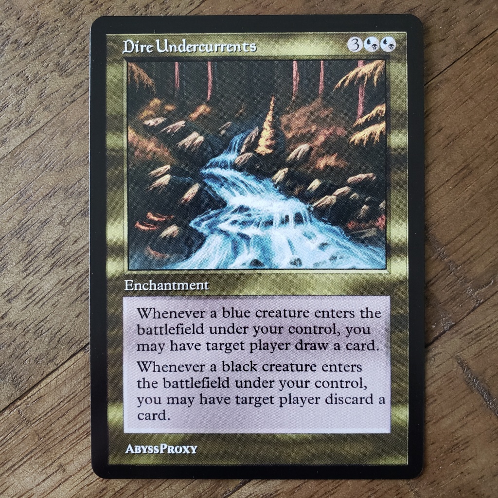 Dire Undercurrents #A - MTG - Abyss Proxy Shop: Enhance Your Commander ...