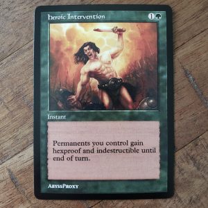 Conquering the competition with the power of Heroic Intervention A #mtg #magicthegathering #commander #tcgplayer Green