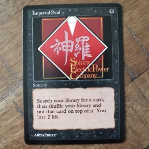 Conquering the competition with the power of Imperial Seal B #mtg #magicthegathering #commander #tcgplayer Black