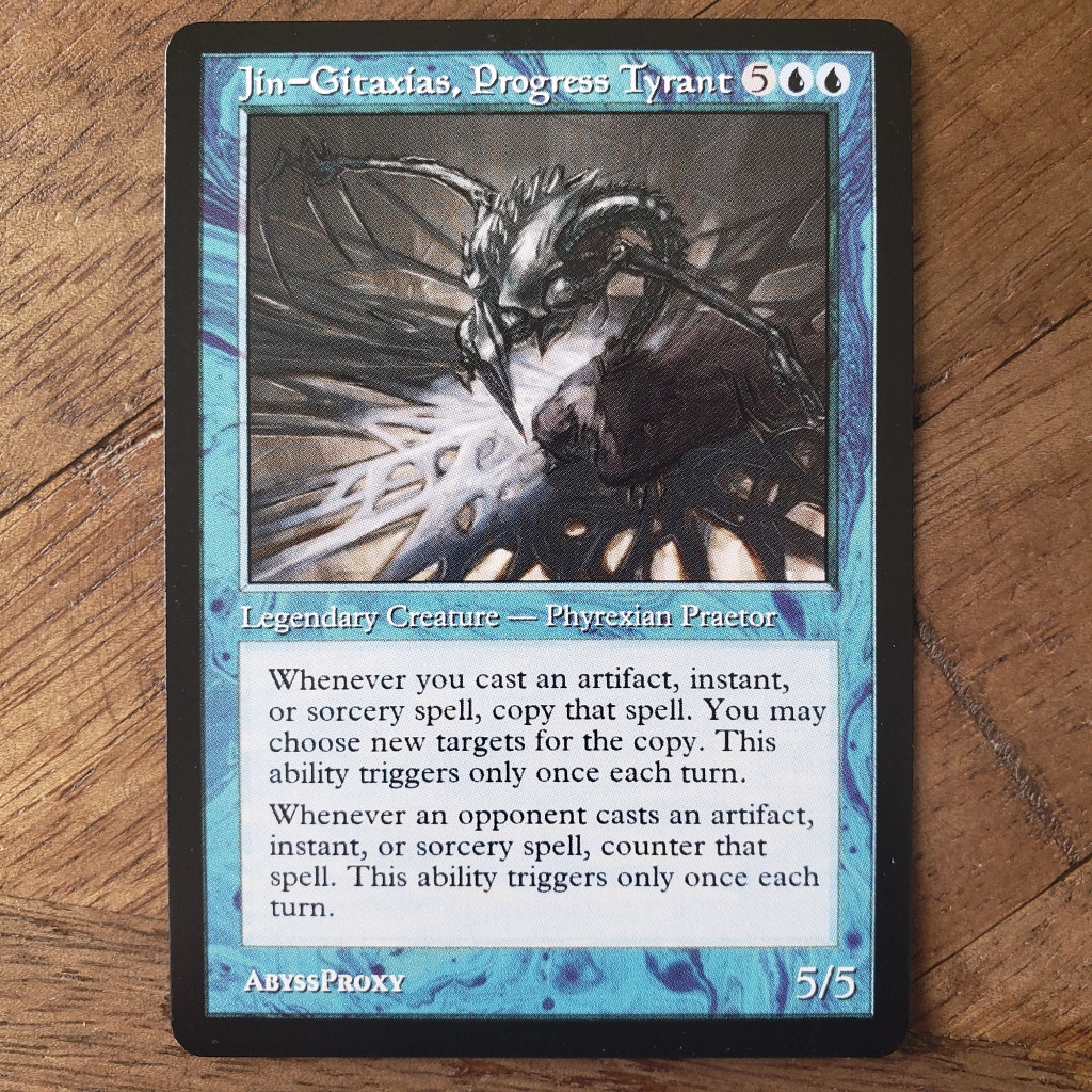 MTG Jin-Gitaxias, Progress Tyrant (Phyrexian Foil) deals