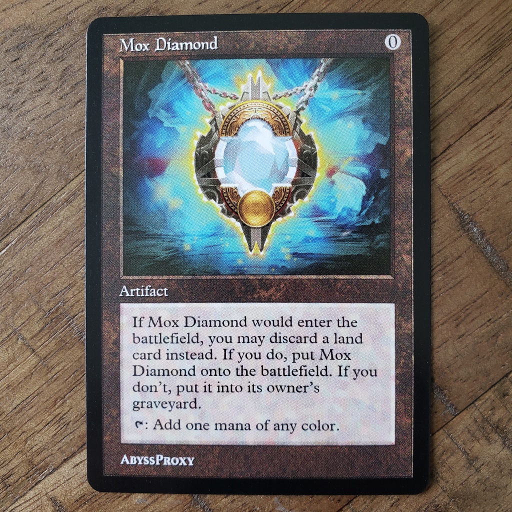 Mox Diamond #B - MTG - Foil