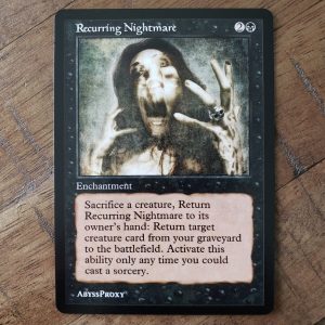 Conquering the competition with the power of Recurring Nightmare A #mtg #magicthegathering #commander #tcgplayer Black