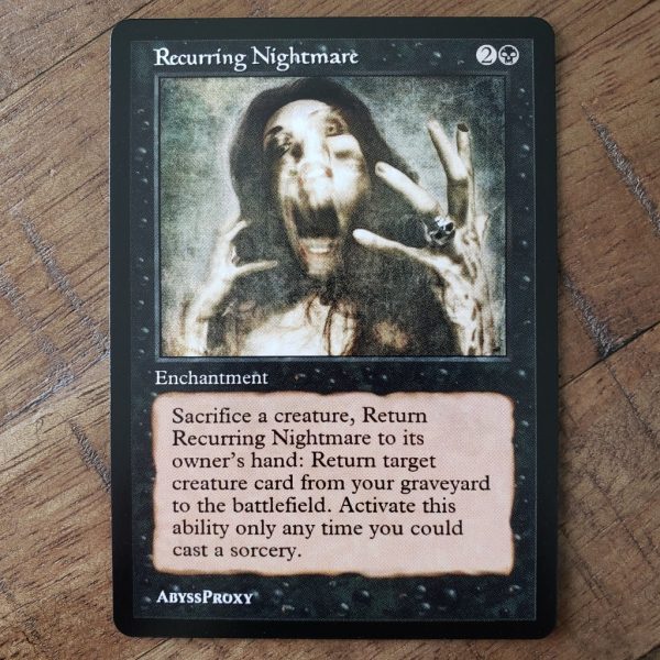 Conquering the competition with the power of Recurring Nightmare A #mtg #magicthegathering #commander #tcgplayer Black