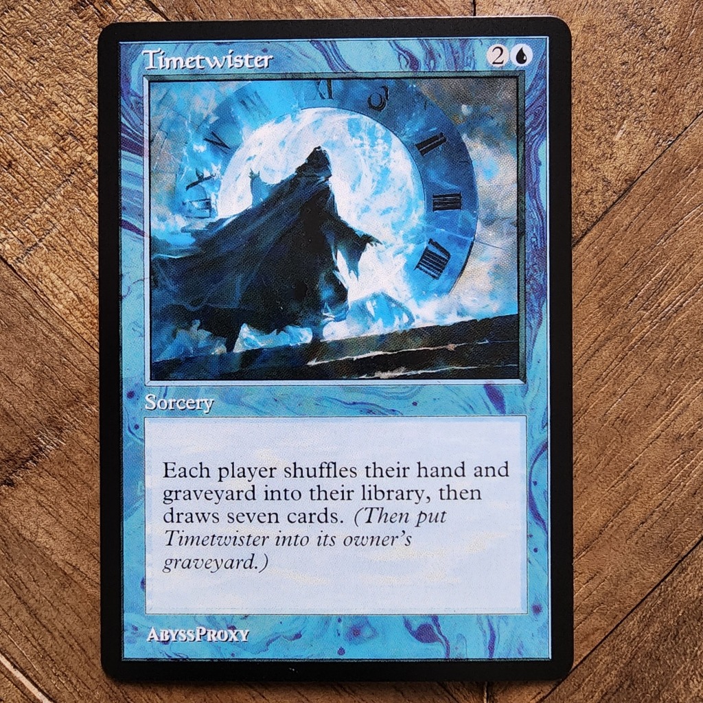 Timetwister #A - MTG Proxy - Non-Foil