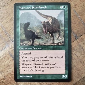 Conquering the competition with the power of Wayward Swordtooth A #mtg #magicthegathering #commander #tcgplayer Creature