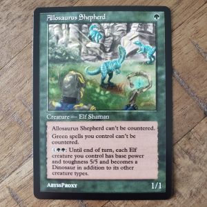 Conquering the competition with the power of Allosaurus Shepherd A #mtg #magicthegathering #commander #tcgplayer Creature