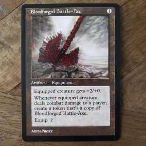 Conquering the competition with the power of Bloodforged Battle Axe A #mtg #magicthegathering #commander #tcgplayer Artifact