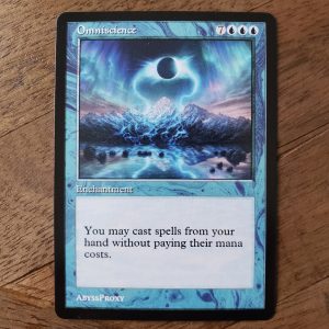 Conquering the competition with the power of Omniscience A #mtg #magicthegathering #commander #tcgplayer Blue