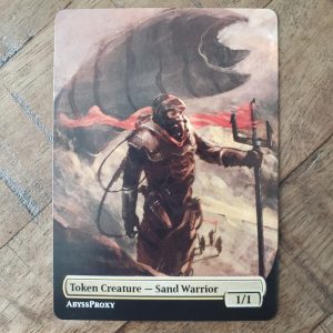 Conquering the competition with the power of Sand Warrior Token A #mtg #magicthegathering #commander #tcgplayer Token