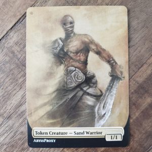 Conquering the competition with the power of Sand Warrior Token B #mtg #magicthegathering #commander #tcgplayer Token