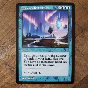 Conquering the competition with the power of Sea Gate Restoration A #mtg #magicthegathering #commander #tcgplayer Land