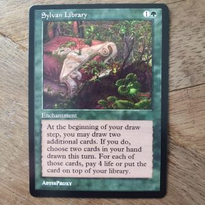 Conquering the competition with the power of Sylvan Library A #mtg #magicthegathering #commander #tcgplayer Enchantment