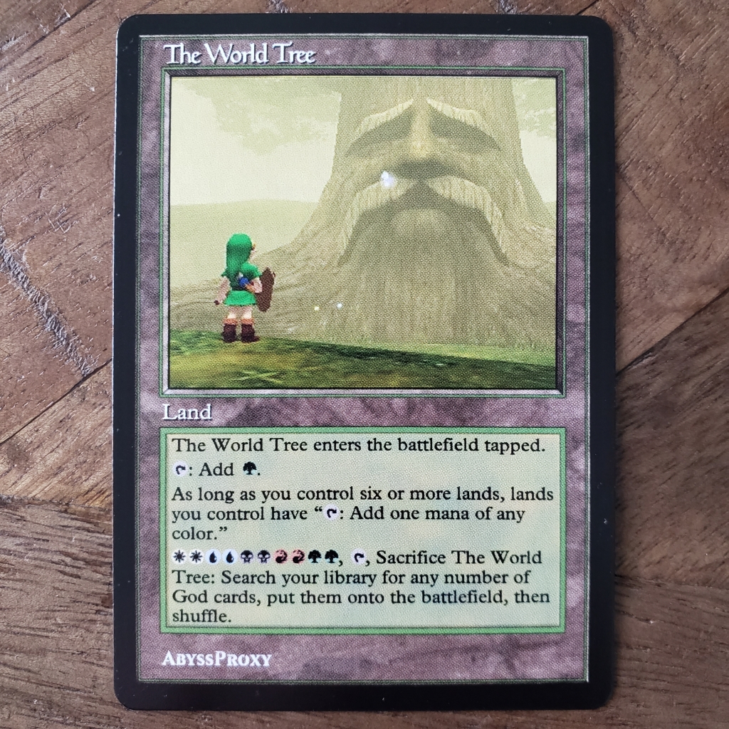 The World Tree #B - MTG - Abyss Proxy Shop: Enhance Your Commander And ...