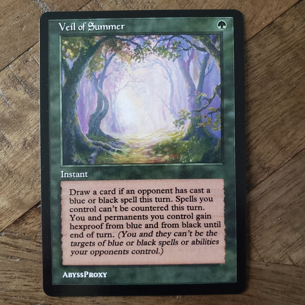 Veil of Summer A - MTG - Abyss Proxy Shop: Enhance Your Commander and EDH  Decks with MTG Proxies