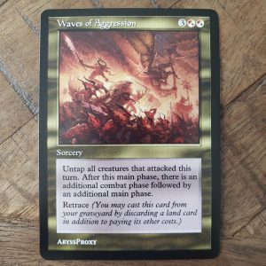Conquering the competition with the power of Waves of Aggression A #mtg #magicthegathering #commander #tcgplayer Multicolor