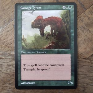 Conquering the competition with the power of Carnage Tyrant A #mtg #magicthegathering #commander #tcgplayer Creature